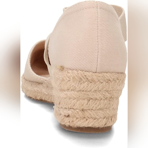 NEW Life Stride Kascade Wedge Espadrille 1 3/4" Heel Almond 6.5 New w/o Box - Picture 5 of 14